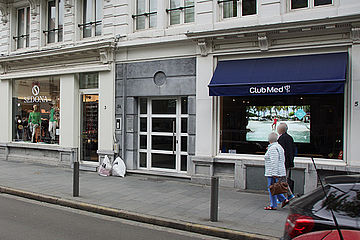 Anvers (Écran Vitrine pour agence de voyage)
