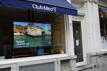 Anvers (Écran Vitrine pour agence de voyage)