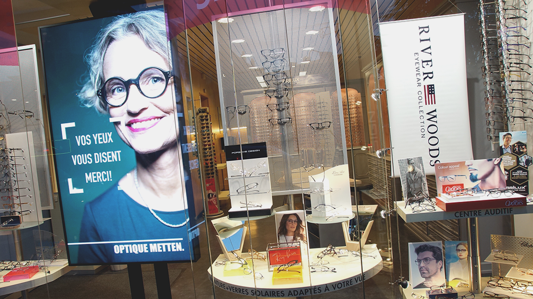Écran Vitrine Commerce Magasin Affichage Dynamique